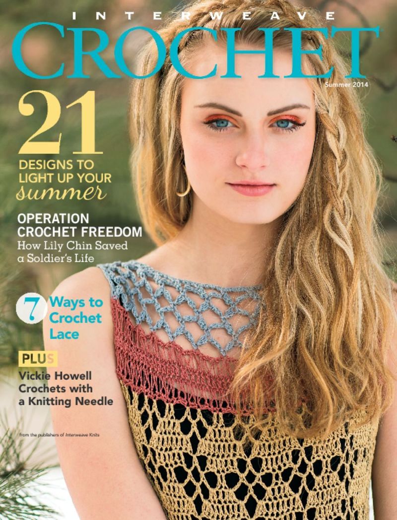 Interweave-Crochet June 01, 2014 Issue Cover