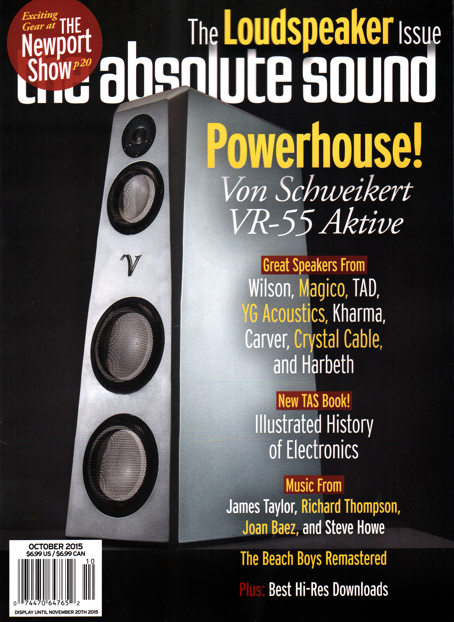 The-Absolute-Sound October 01, 2015 Issue Cover