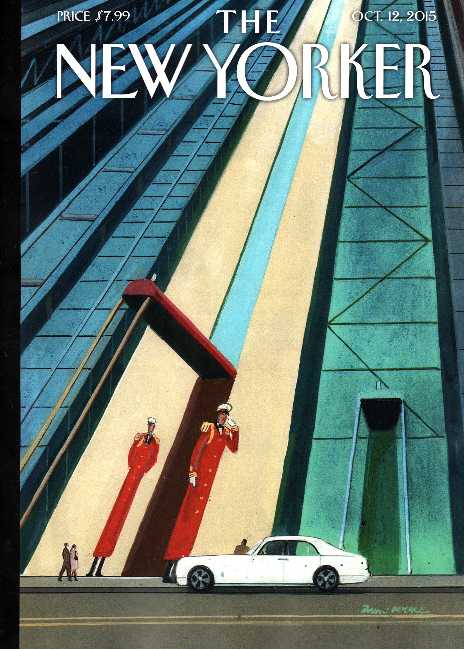 The-New-Yorker October 12, 2015 Issue Cover