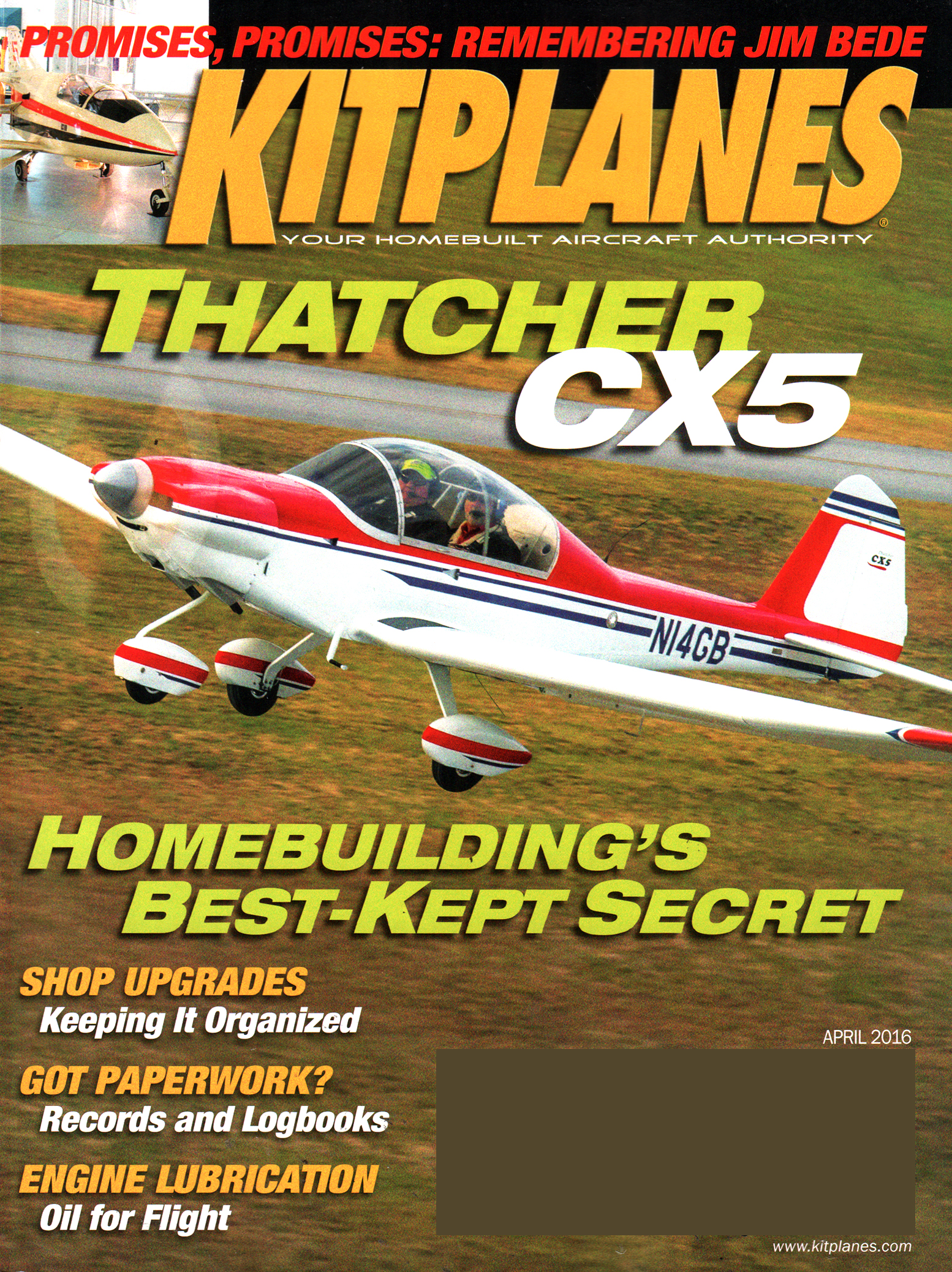 Kit-Planes April 01, 2016 Issue Cover