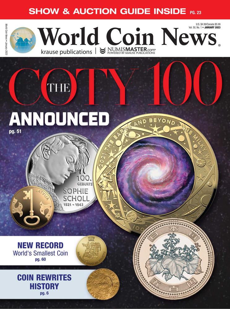 World-Coin-News January 01, 2023 Issue Cover
