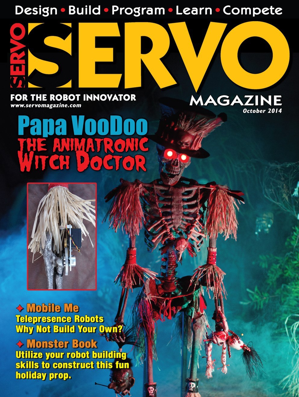 Servo-Magazine October 01, 2014 Issue Cover