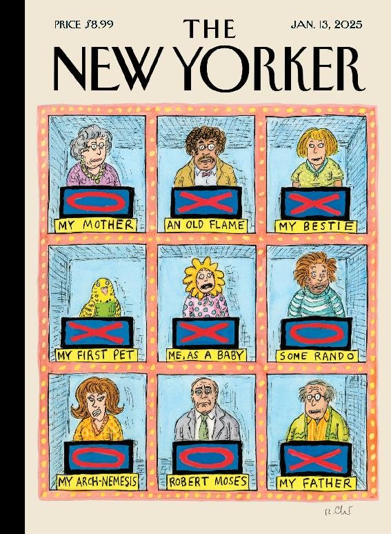 The-New-Yorker January 13, 2025 Issue Cover