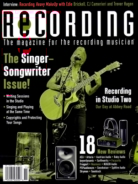 Recording-Magazine November 01, 2023 Issue Cover