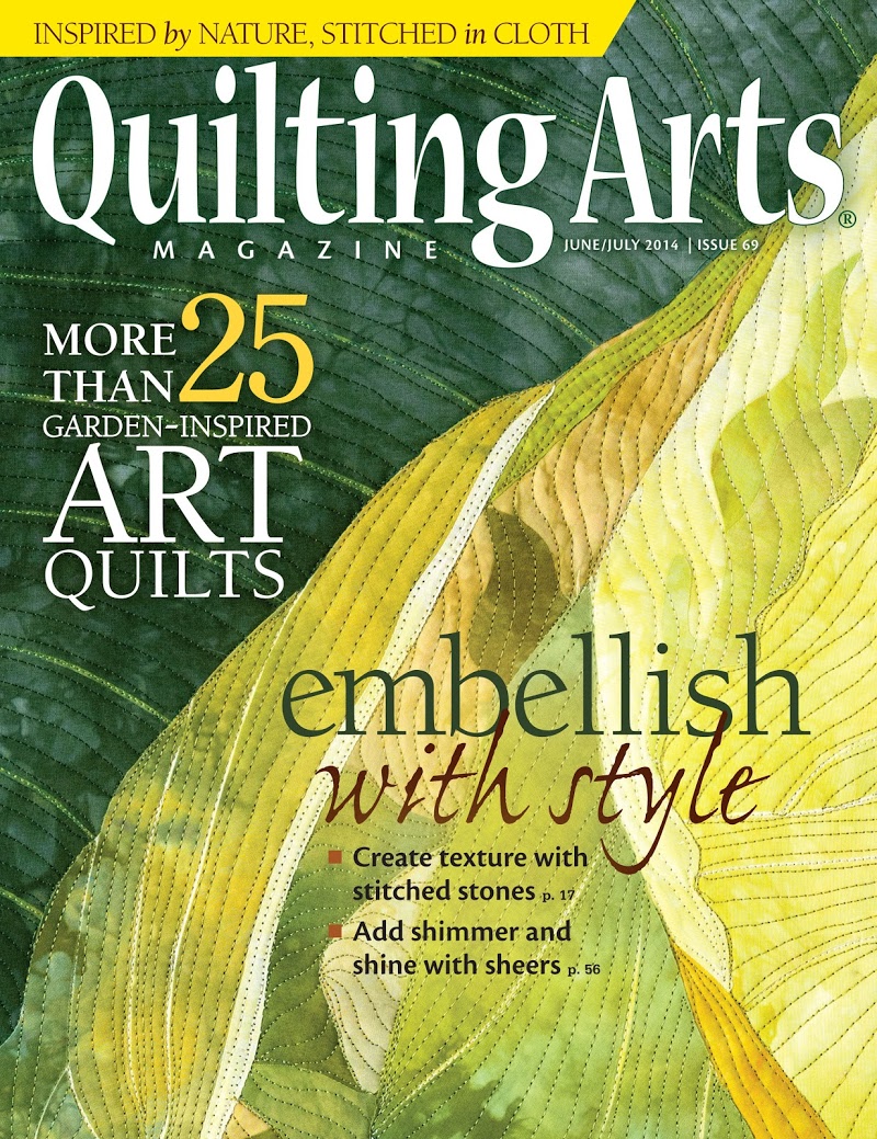 Quilting-Arts June 01, 2014 Issue Cover