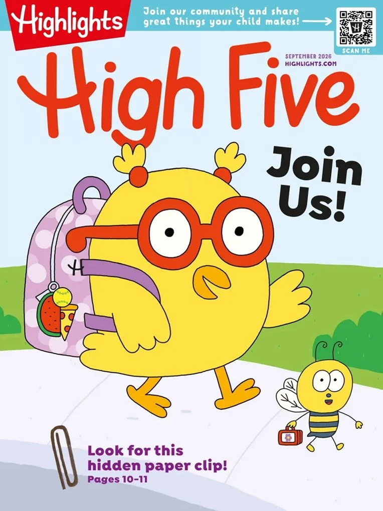 Highlights High Five September 01, 2026 Issue Cover