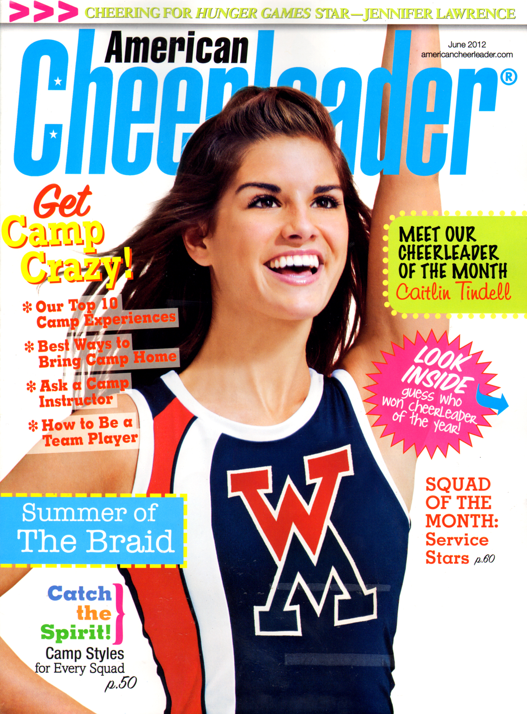 American-Cheerleader June 01, 2012 Issue Cover