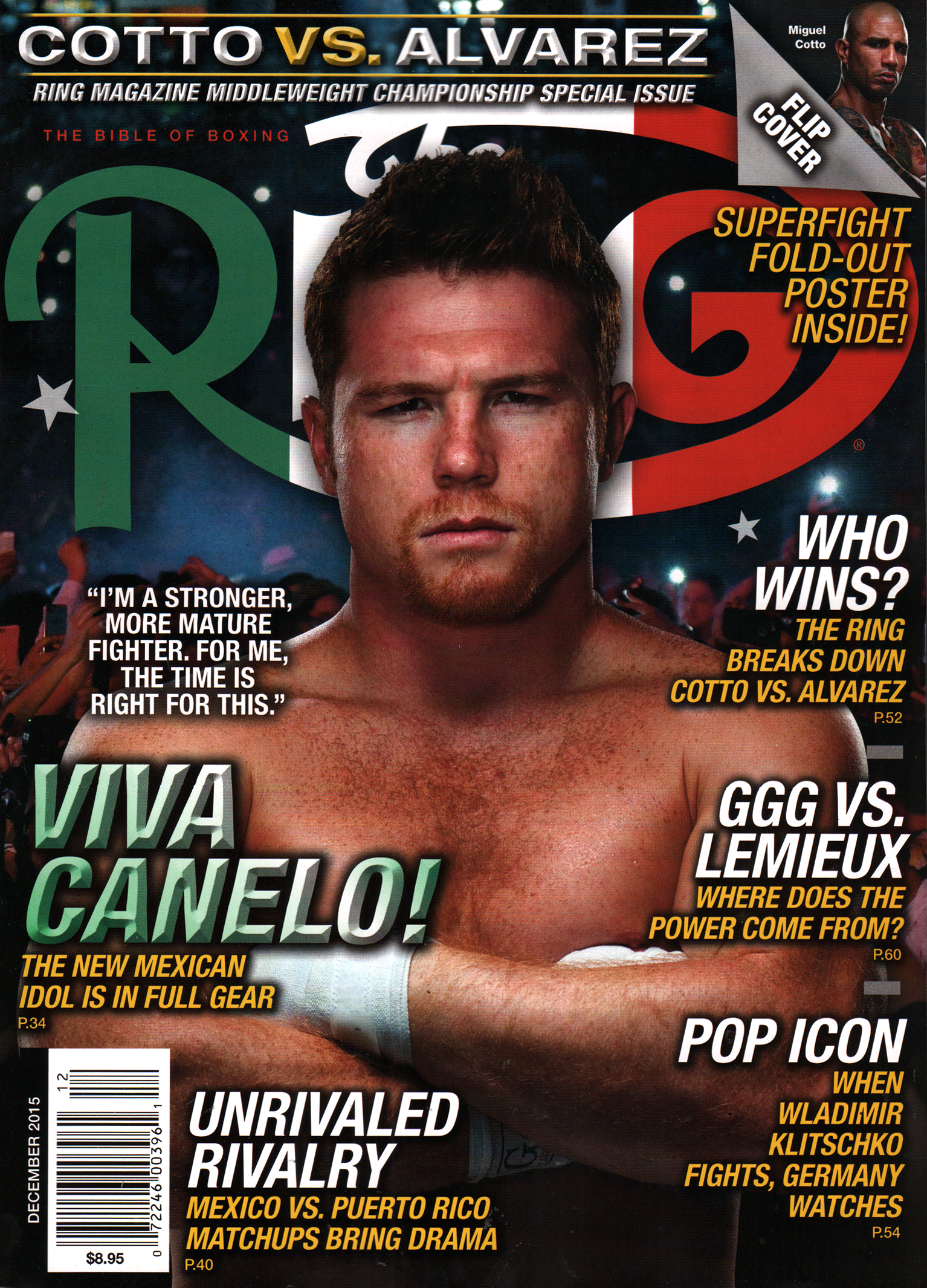 The-Ring December 01, 2015 Issue Cover