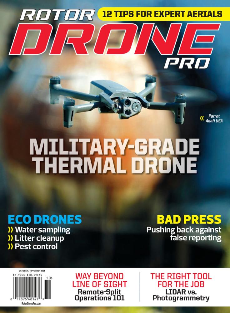 Rotor-Drone-Pro October 01, 2021 Issue Cover