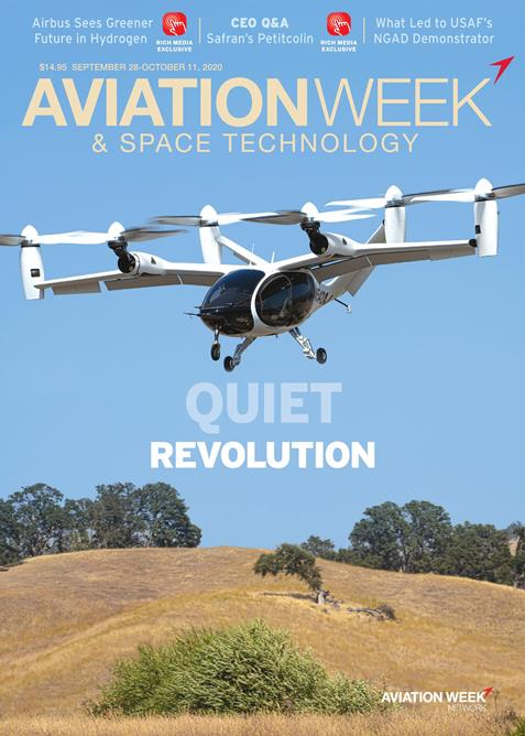 Aviation-Week-and-Space-Technology September 28, 2020 Issue Cover