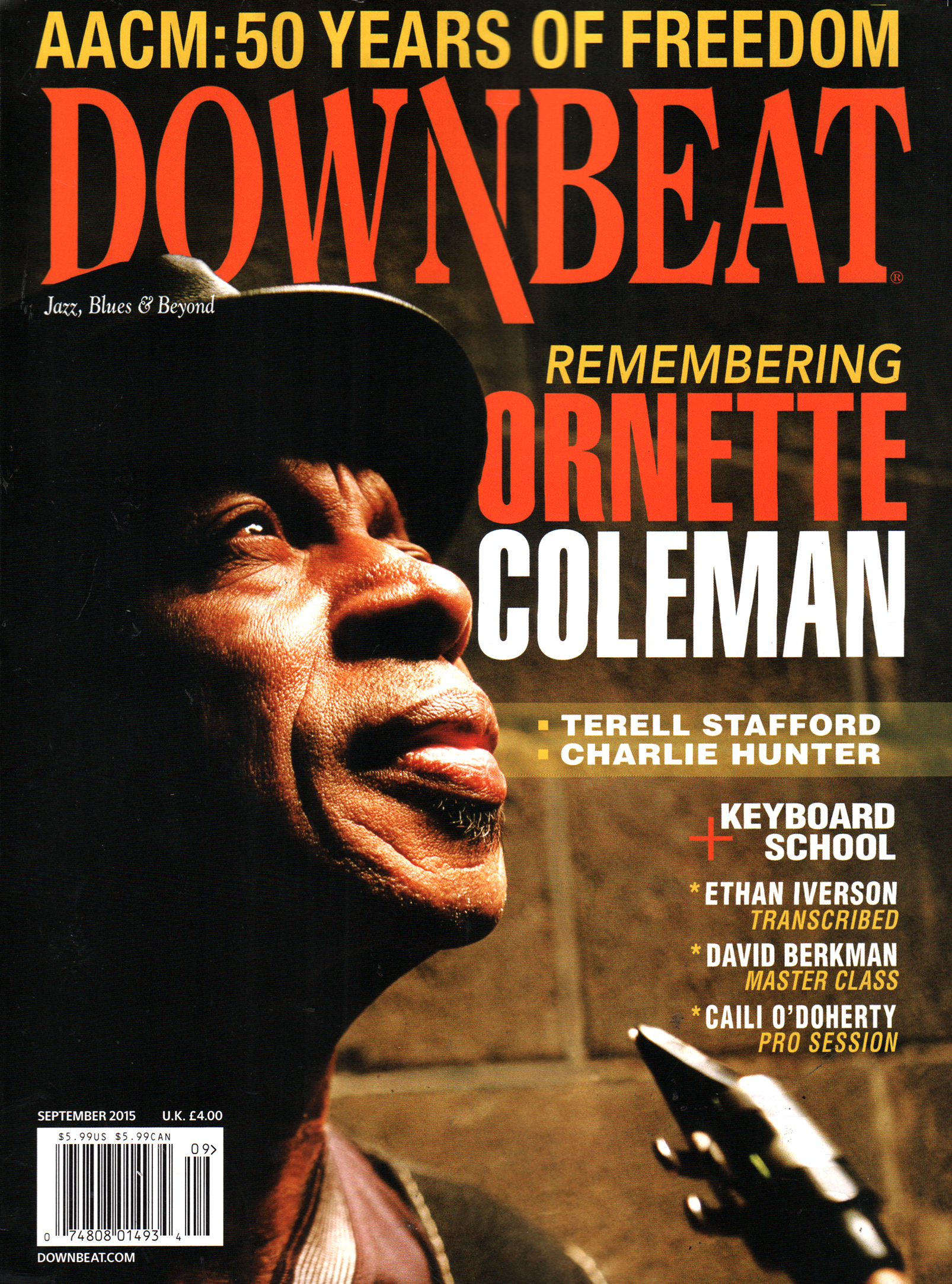 DownBeat September 01, 2015 Issue Cover