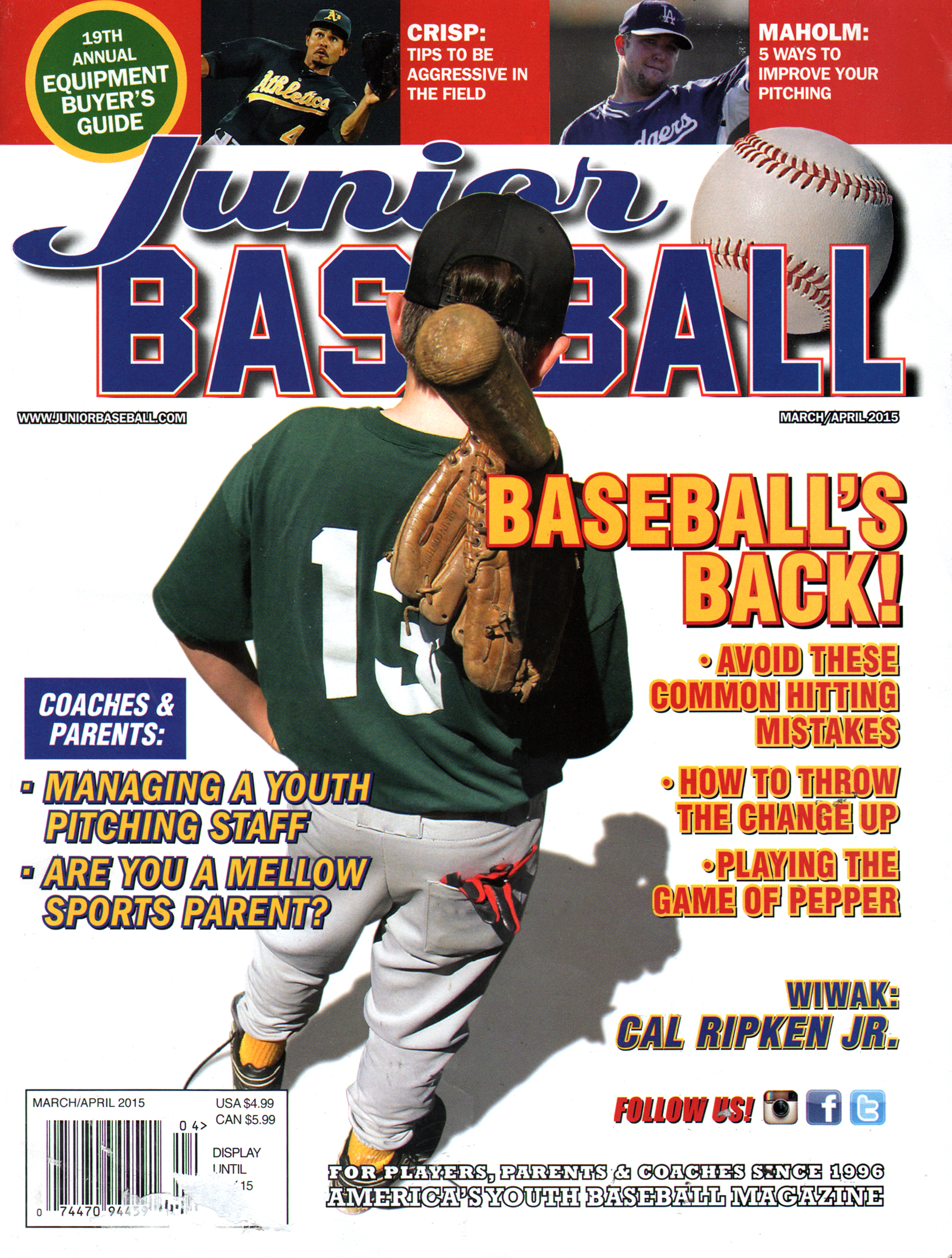 Junior-Baseball March 01, 2015 Issue Cover