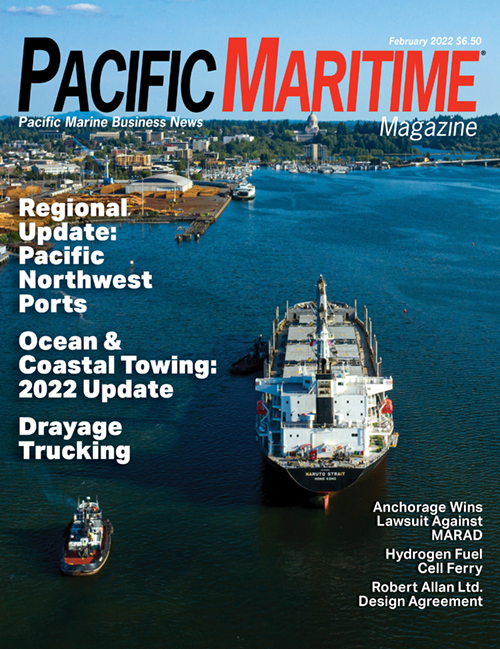 Pacific-Maritime February 01, 2022 Issue Cover
