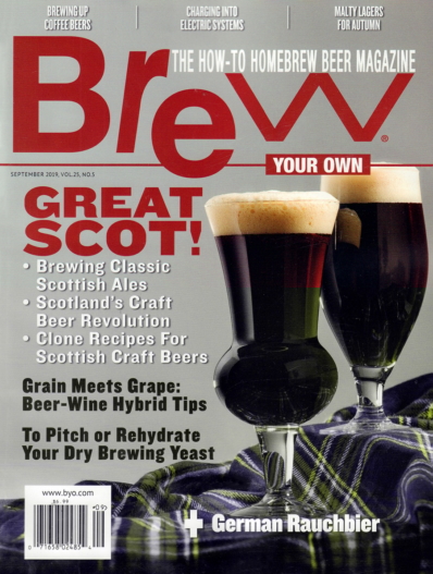 Brew Your Own September 01, 2019 Issue Cover