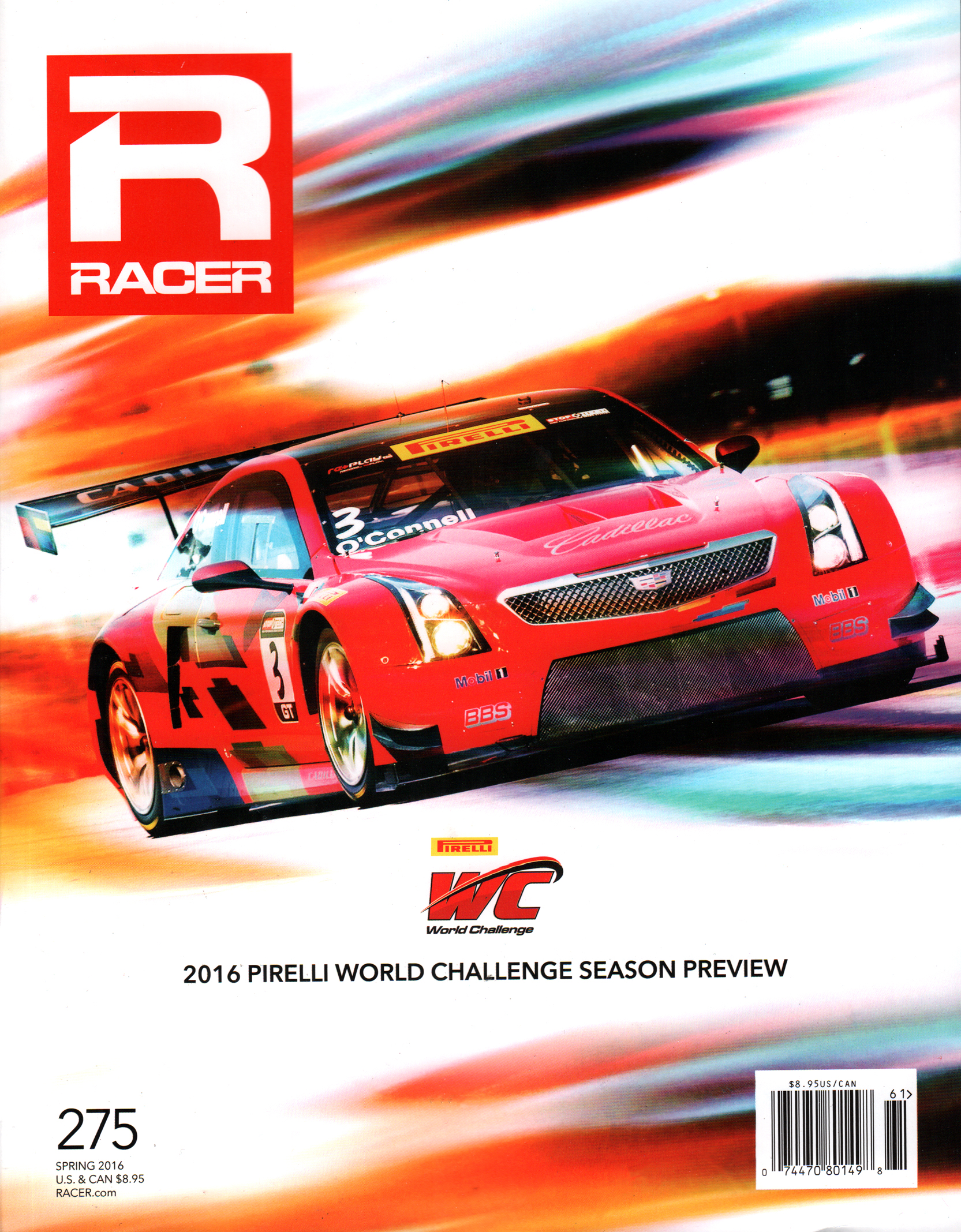 Racer March 01, 2016 Issue Cover