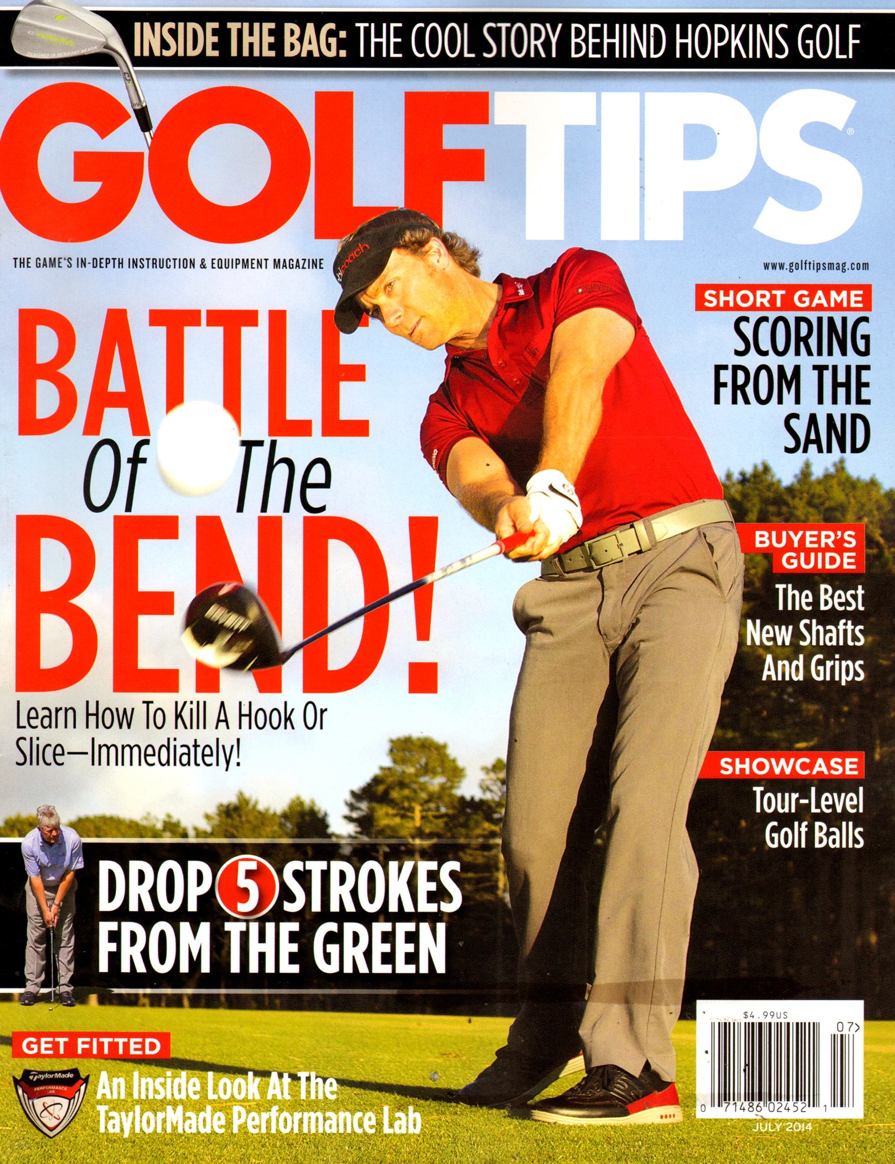 Golf-Tips July 01, 2014 Issue Cover