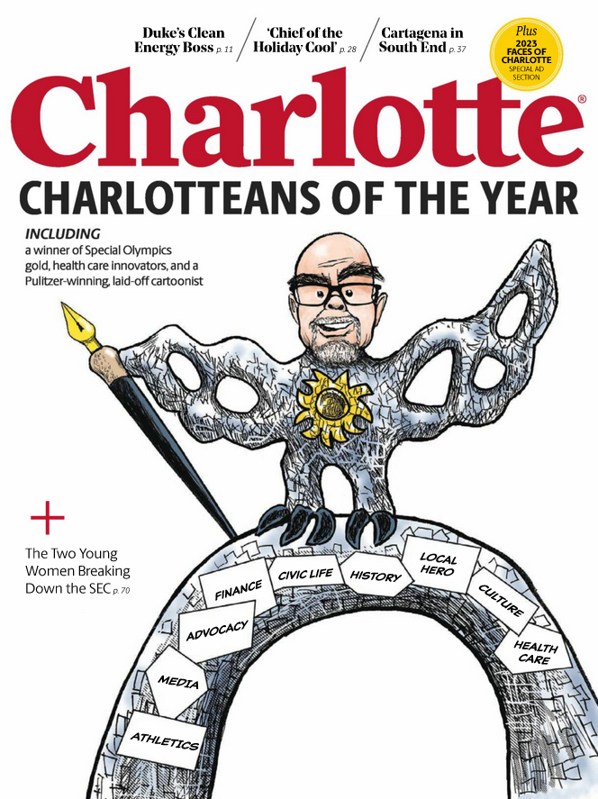 Charlotte-Magazine December 01, 2023 Issue Cover