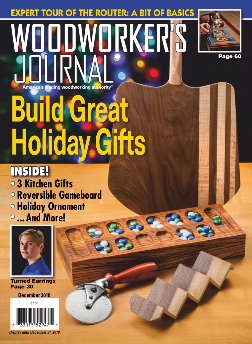 Woodworkers-Journal December 01, 2018 Issue Cover