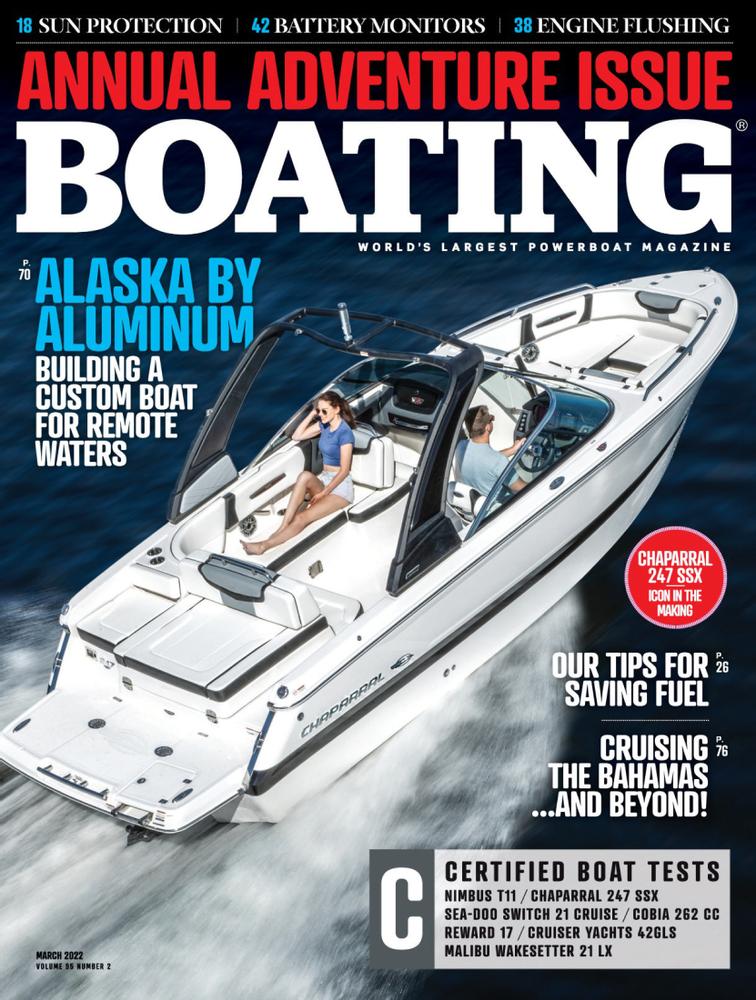 Boating March 01, 2022 Issue Cover