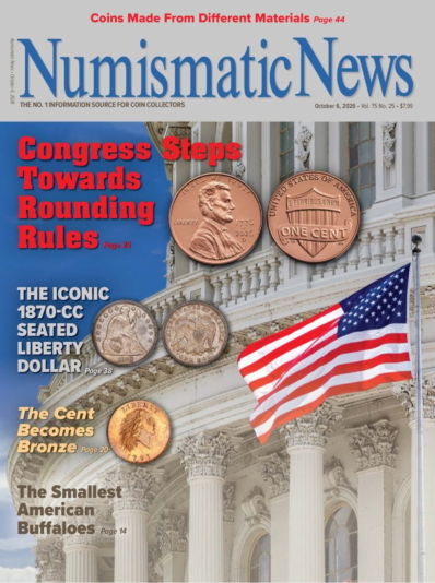 Numismatic News October 06, 2026 Issue Cover