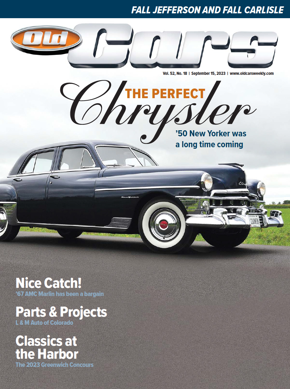 Old-Cars September 15, 2023 Issue Cover