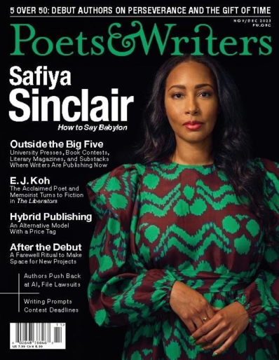 Poets & Writers November 01, 2023 Issue Cover