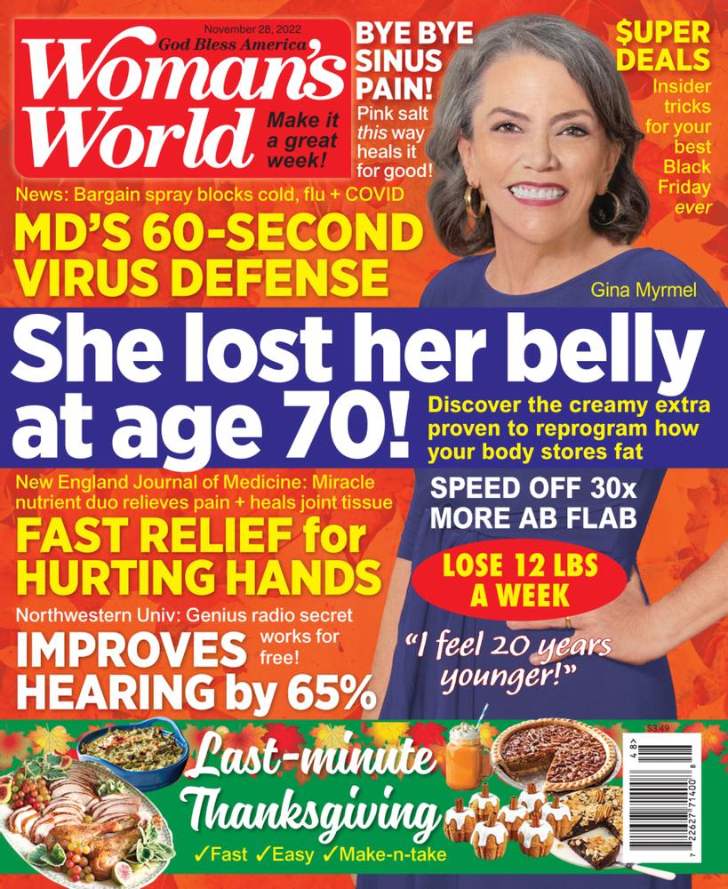 Womans-World November 28, 2022 Issue Cover