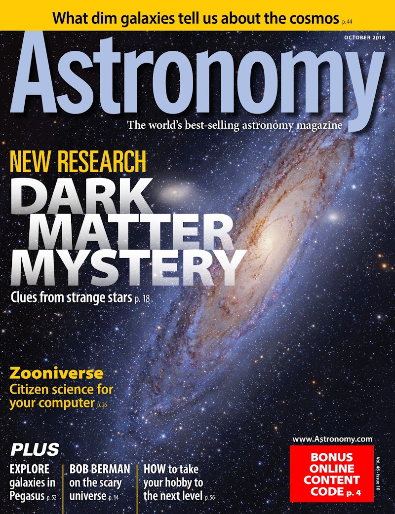 Astronomy October 01, 2018 Issue Cover