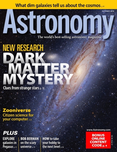 Astronomy October 01, 2018 Issue Cover