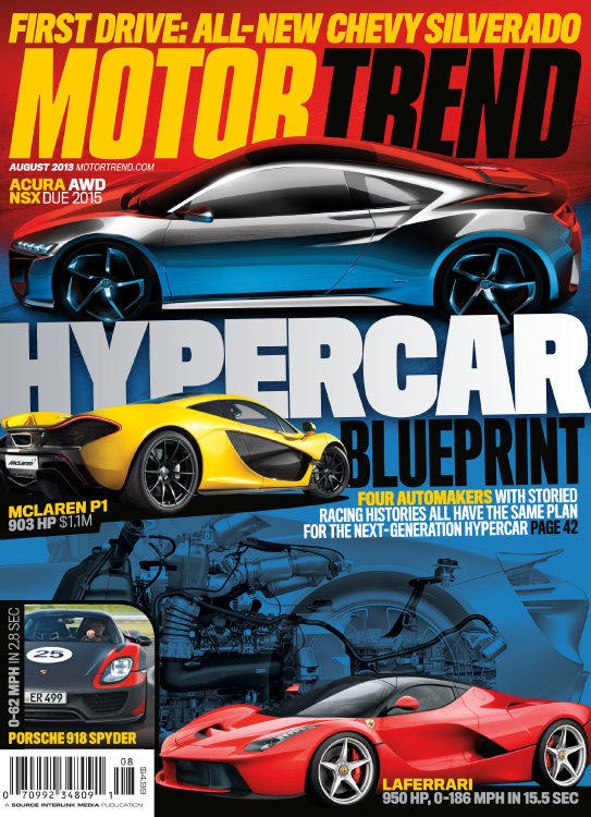 Motor-Trend August 01, 2013 Issue Cover