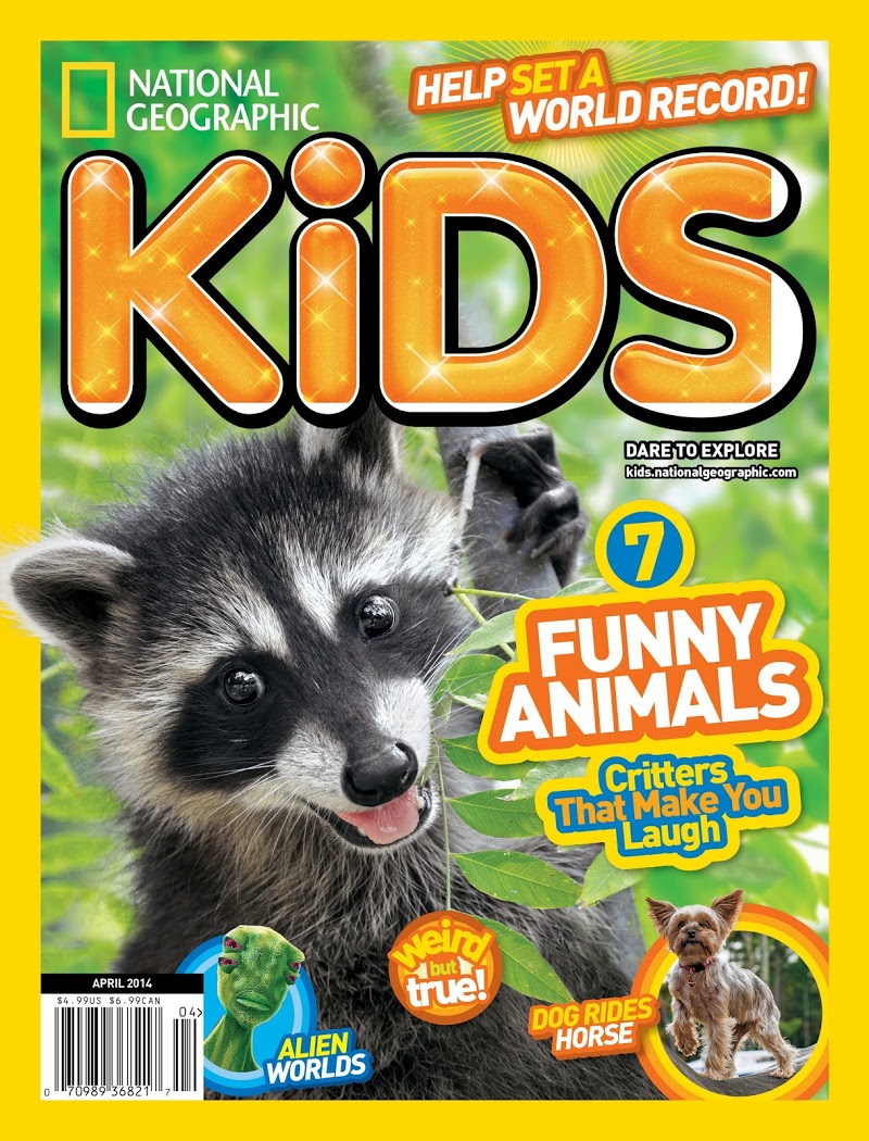 National-Geographic-Kids April 01, 2014 Issue Cover