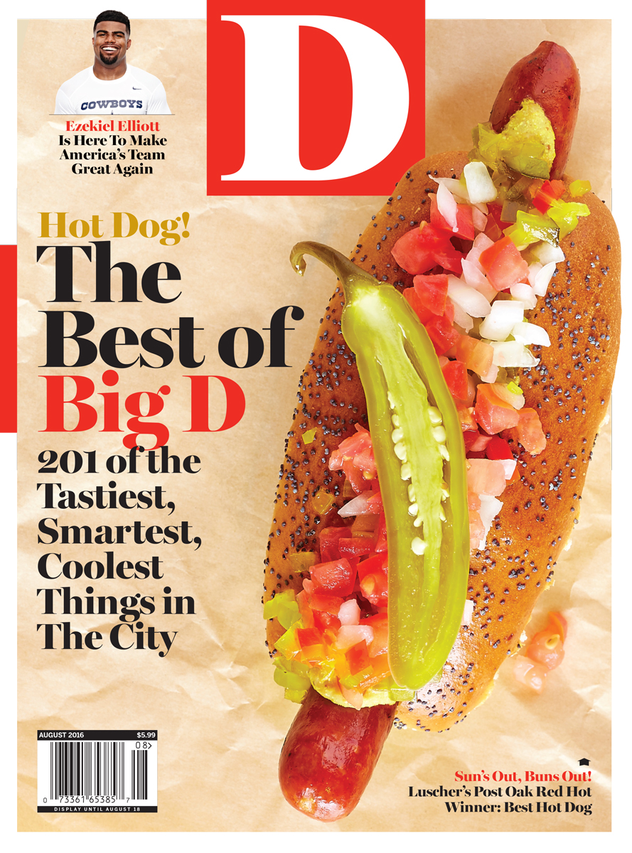 D-Magazine August 01, 2016 Issue Cover