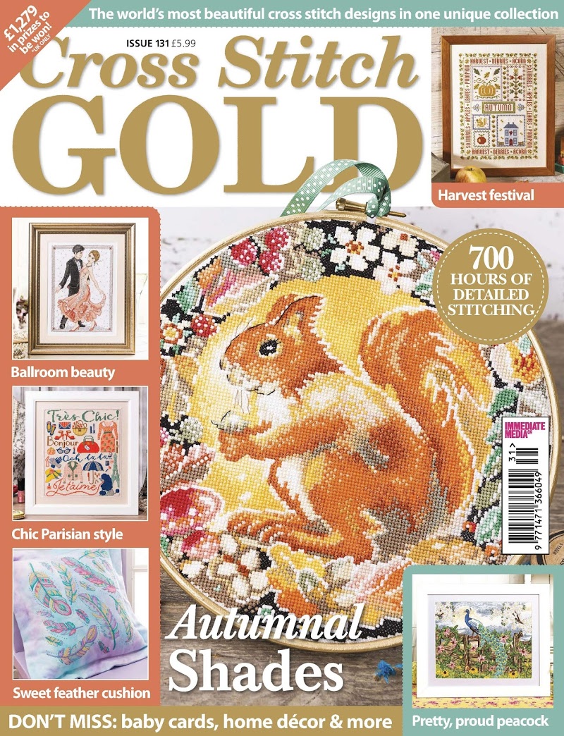 Cross-Stitch-Gold August 01, 2016 Issue Cover