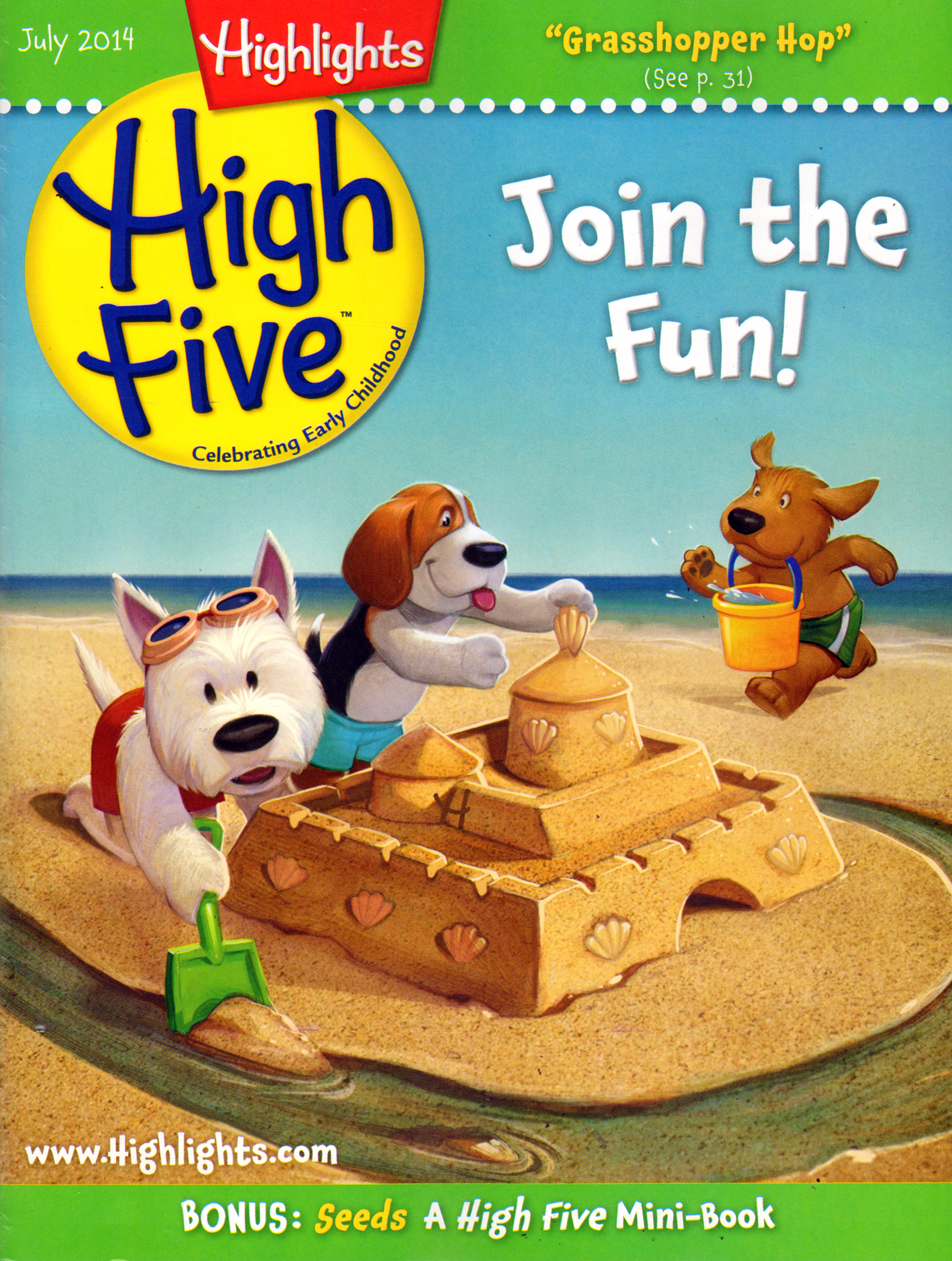 Highlights-High-Five July 01, 2014 Issue Cover