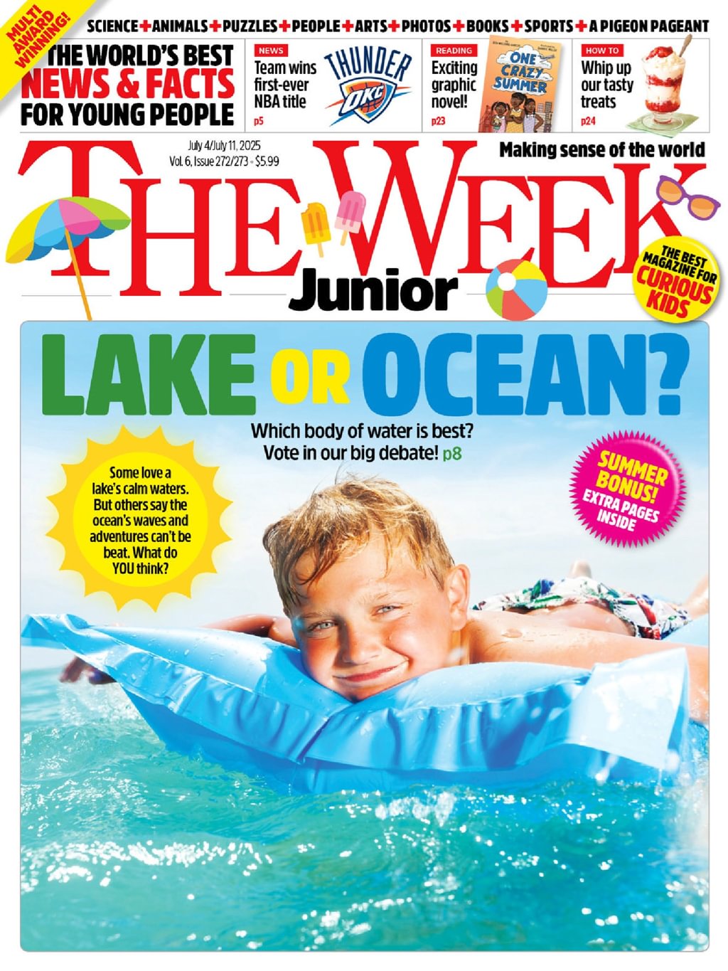 The-Week-Junior July 04, 2025 Issue Cover