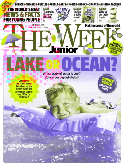 The Week Junior July 04, 2025 Issue Cover