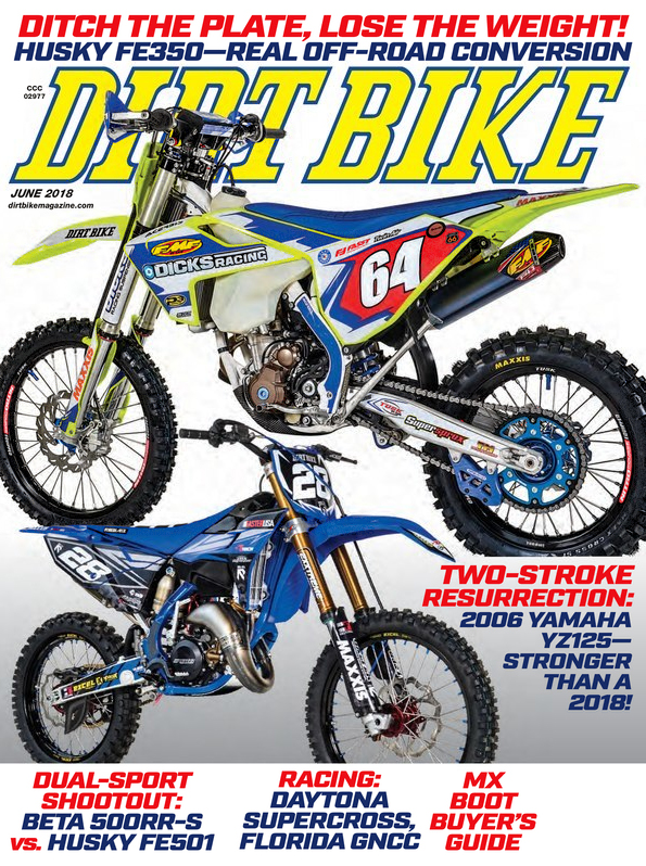 Dirt-Bike June 01, 2018 Issue Cover