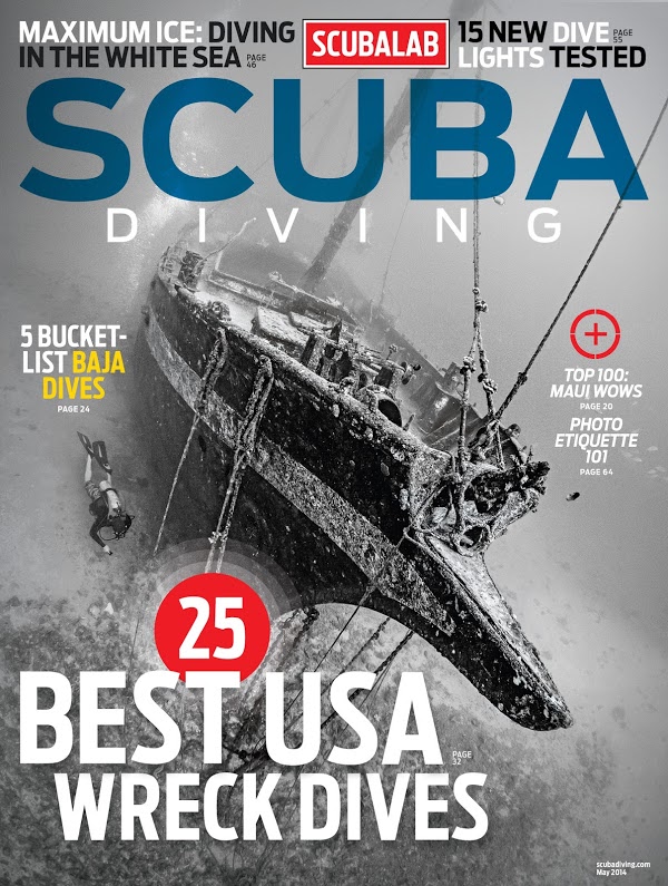 Scuba-Diving May 01, 2014 Issue Cover