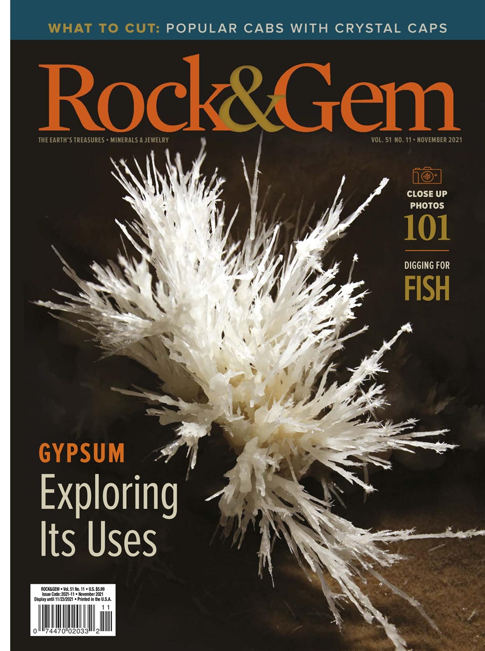 Rock-and-Gem November 01, 2021 Issue Cover