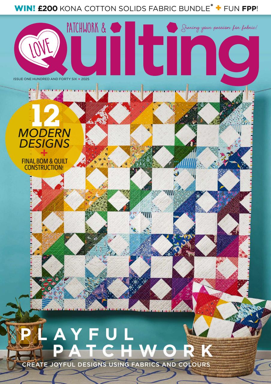 Love-Patchwork-and-Quilting January 01, 2025 Issue Cover