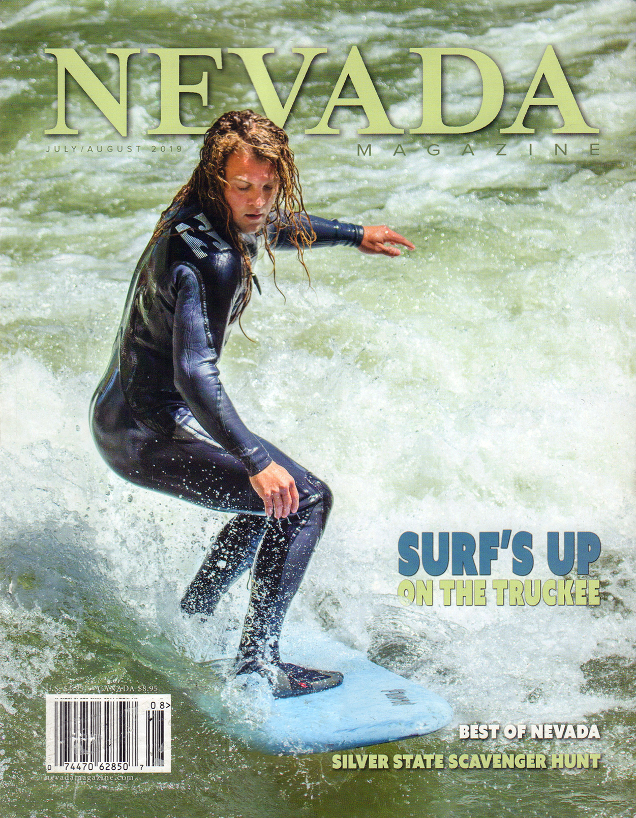 Nevada-Magazine July 01, 2019 Issue Cover