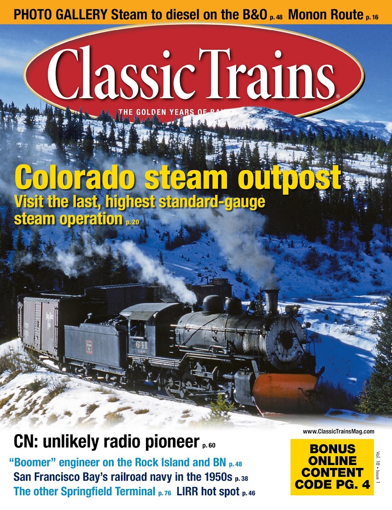 Classic-Trains March 01, 2017 Issue Cover