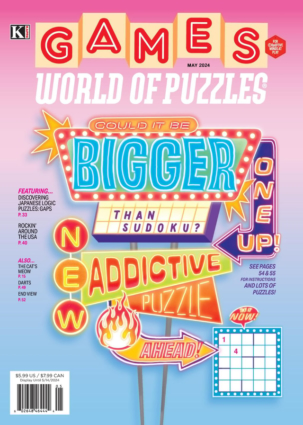Games World of Puzzles Magazine Subscription