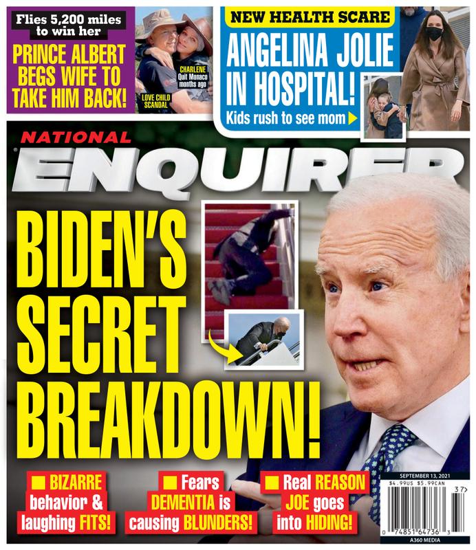 national-enquirer September 13, 2021 Issue Cover