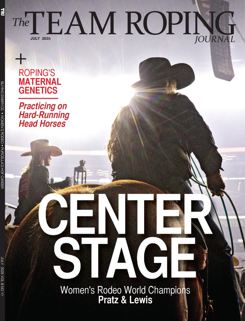 The-Team-Roping-Journal July 01, 2025 Issue Cover