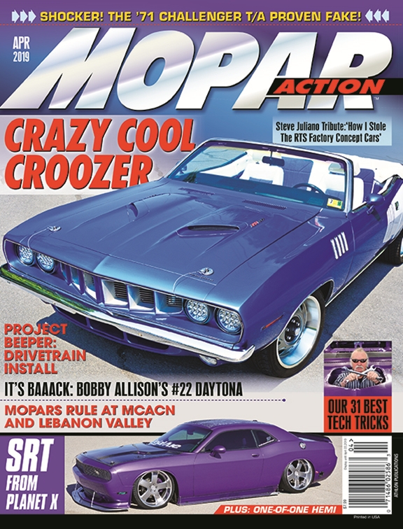 Mopar-Action April 01, 2019 Issue Cover