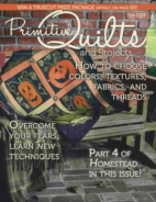 Primitive-Quilts-and-Projects September 01, 2019 Issue Cover