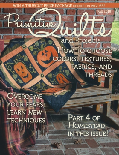 Primitive Quilts & Projects September 01, 2019 Issue Cover