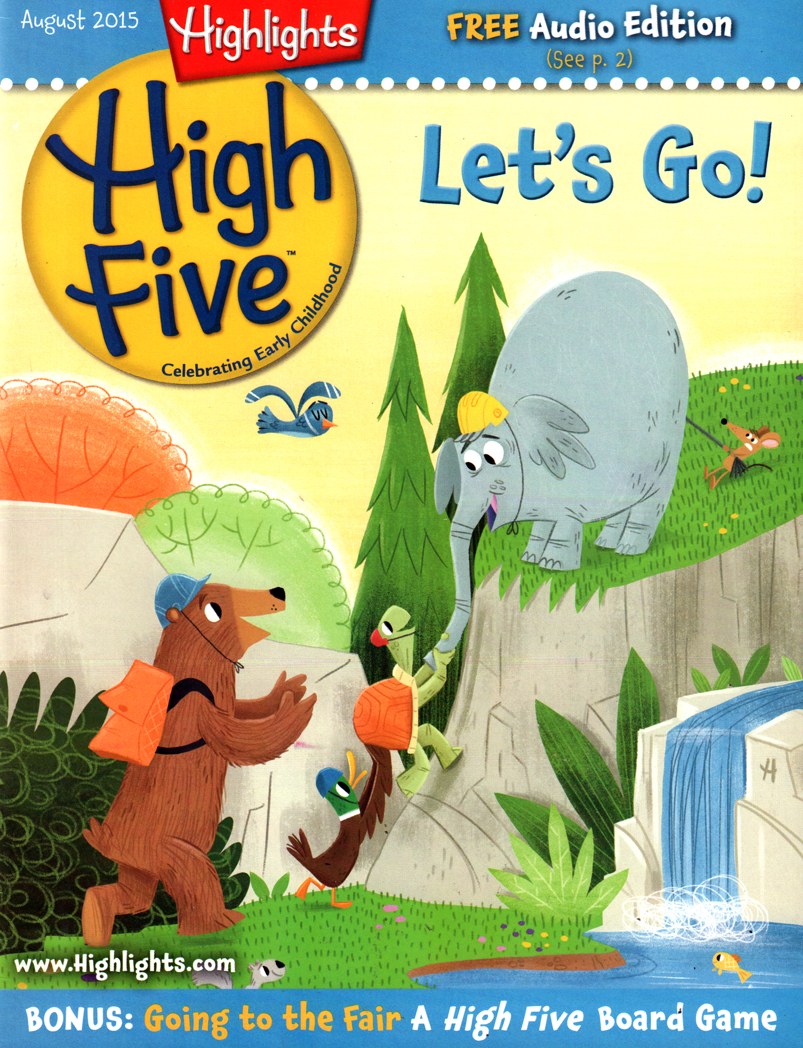 Highlights-High-Five August 01, 2015 Issue Cover