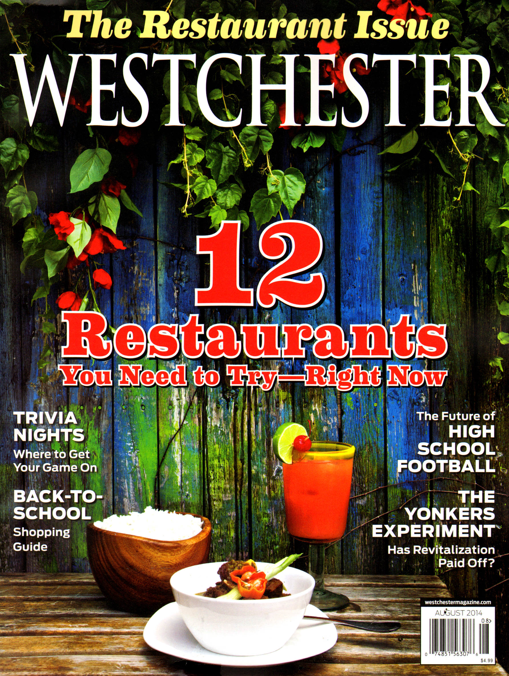 Westchester-Magazine August 01, 2014 Issue Cover